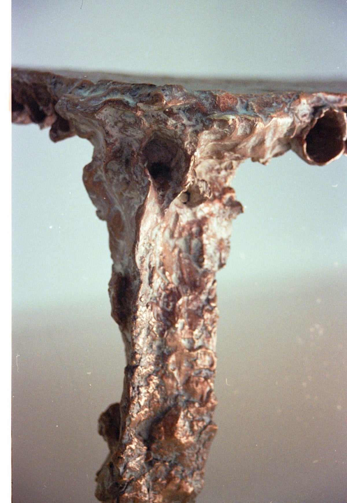 Cortijo Coffee Table, cast bronze leg detail